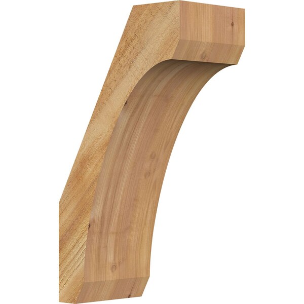 Ekena Millwork 6"W x 10"D x 18"H Legacy Rough Sawn Knee Brace, Western Red Cedar BRC06X10X18LEC00RWR - main